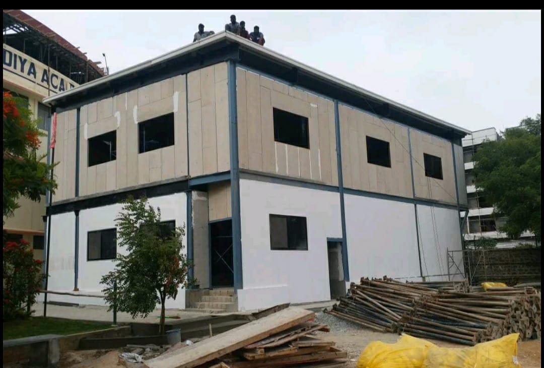 Aerocon Wall Panel Installation by DK Enterprises